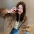 Winter Casual Hooded Rabbit Fur Jackets